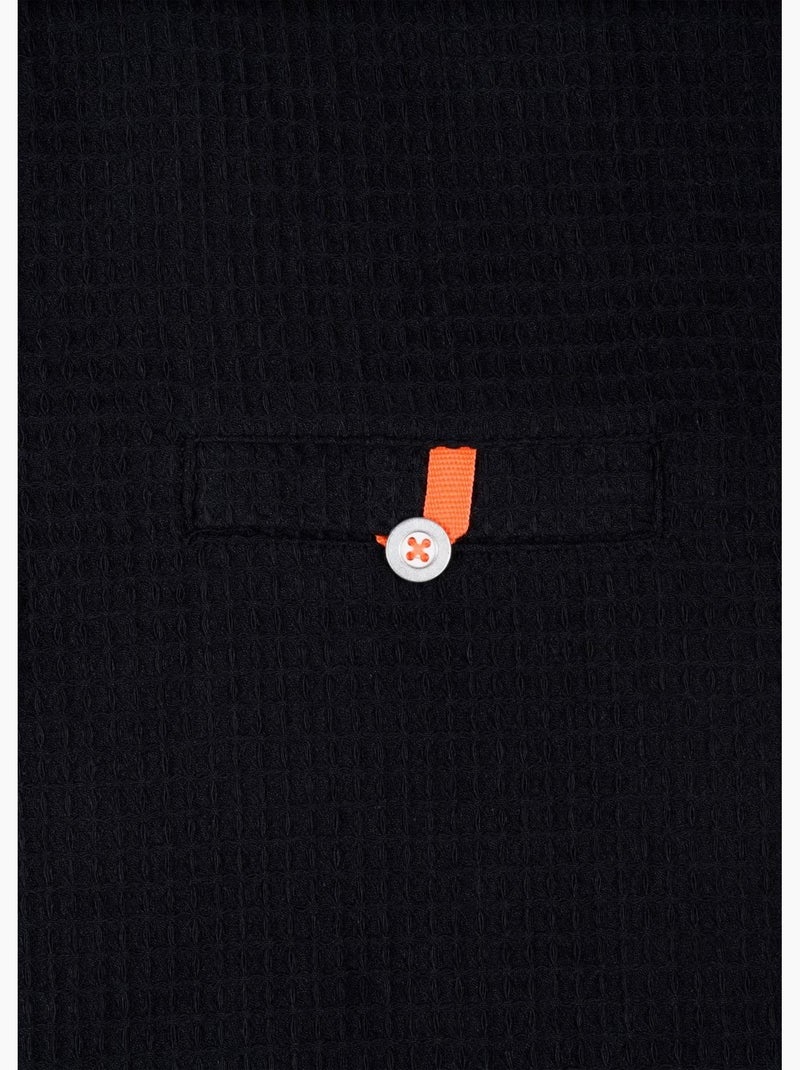 Polo ifra  homme - sae paris Noir - Kiabi