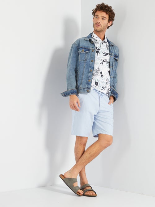 Polo imprimé 'tropical' - Kiabi