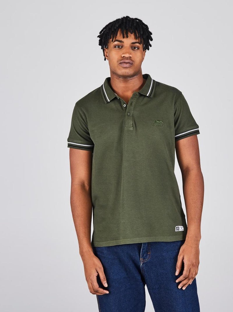 POLO IVO Airness Kaki - Kiabi