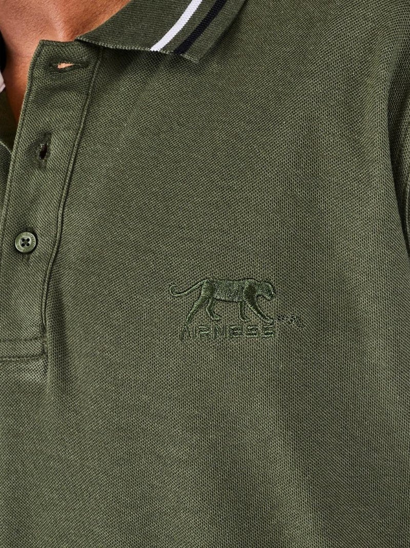POLO IVO Airness Kaki - Kiabi