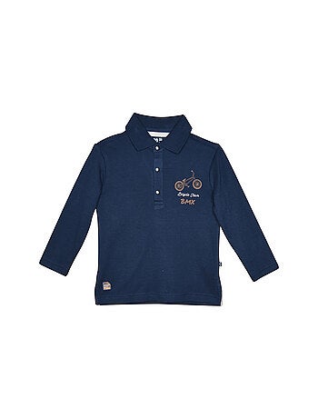 Polo jersey manches longues Pascalin