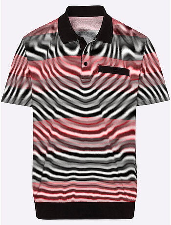 Polo Joli Motif à Rayures - Taille Standard - Moda Vilona
