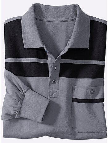 Polo jolis contrastes - taille standard - moda vilona
