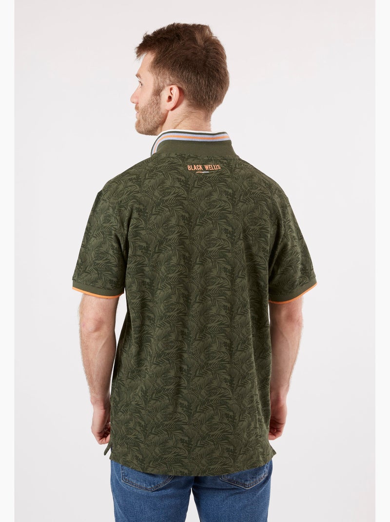 POLO JUNGLE SUMMER Vert - Kiabi
