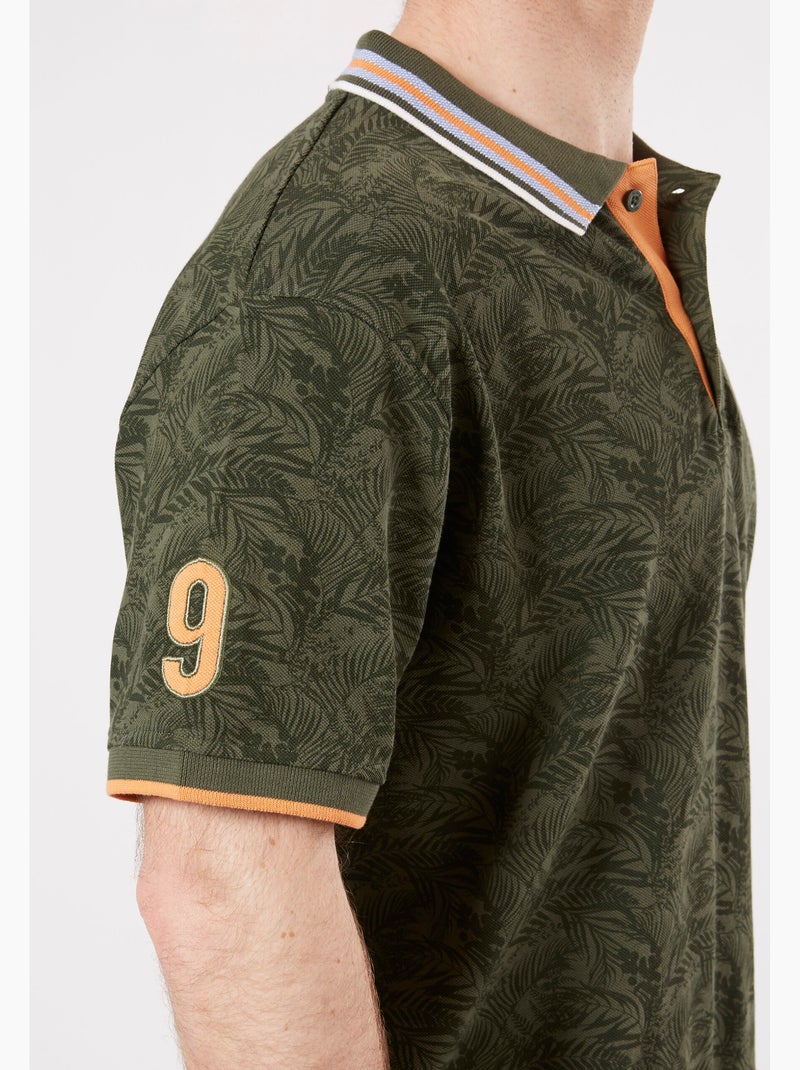 POLO JUNGLE SUMMER Vert - Kiabi