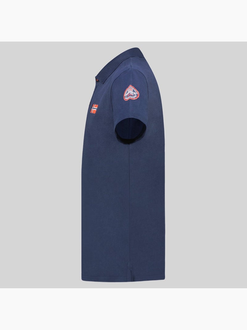 Polo kancre – geographical norway Bleu marine - Kiabi