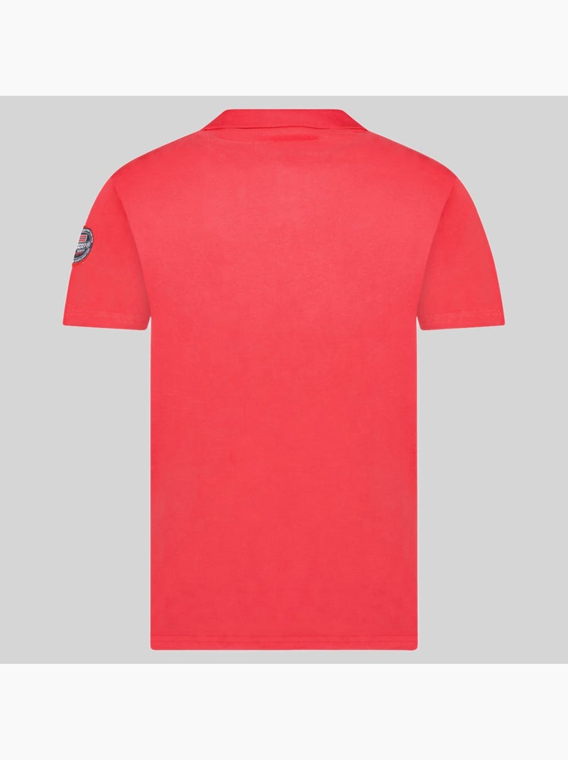 Polo kancre – geographical norway Rouge - Kiabi