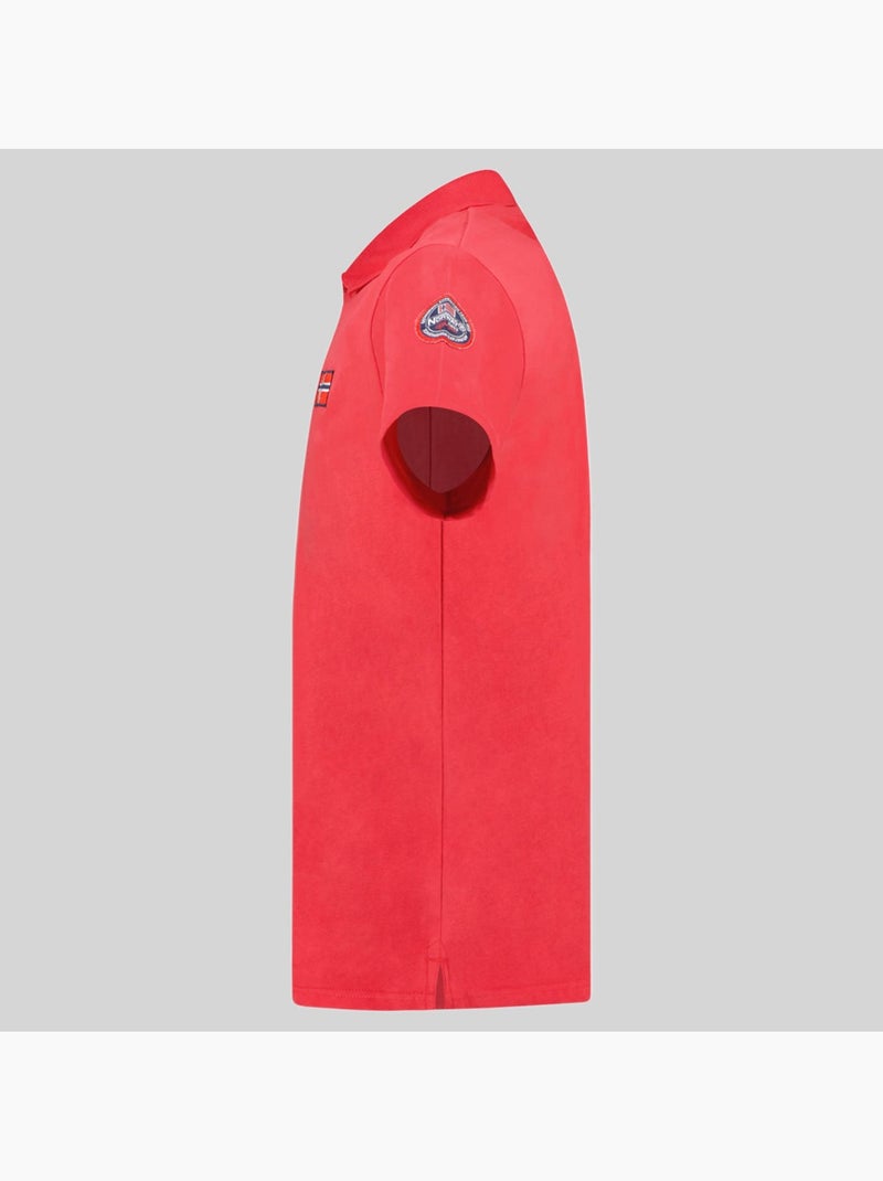 Polo kancre – geographical norway Rouge - Kiabi