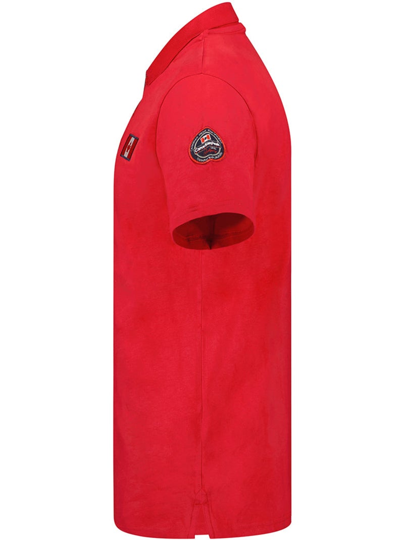 Polo kancreak – canadian peak Rouge - Kiabi