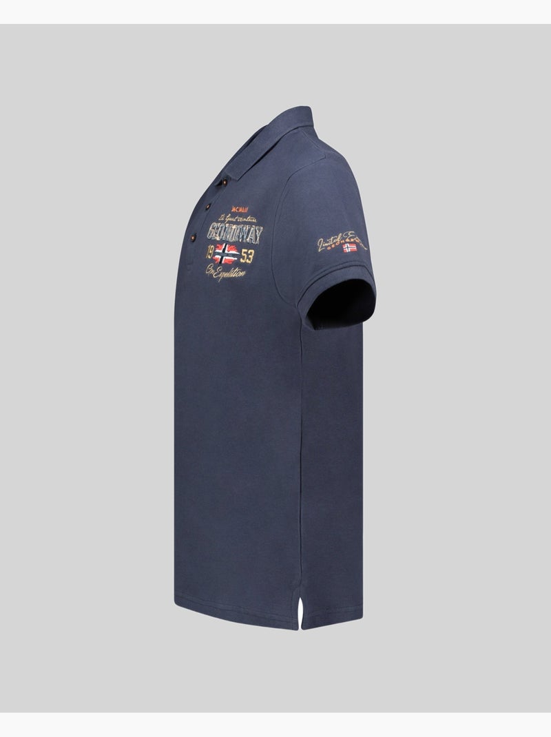 Polo kapuccino – geographical norway Bleu marine - Kiabi