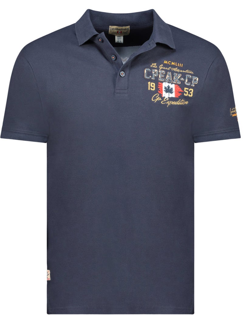 Polo kapucineak – canadian peak Bleu marine - Kiabi