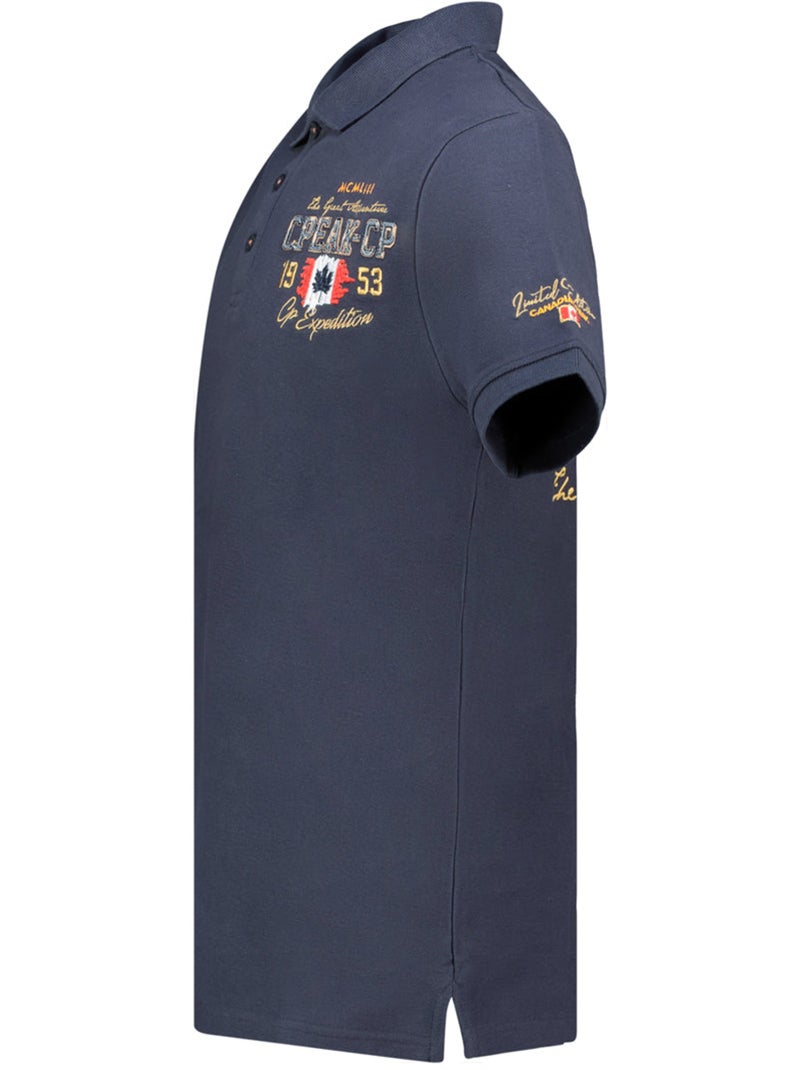 Polo kapucineak – canadian peak Bleu marine - Kiabi