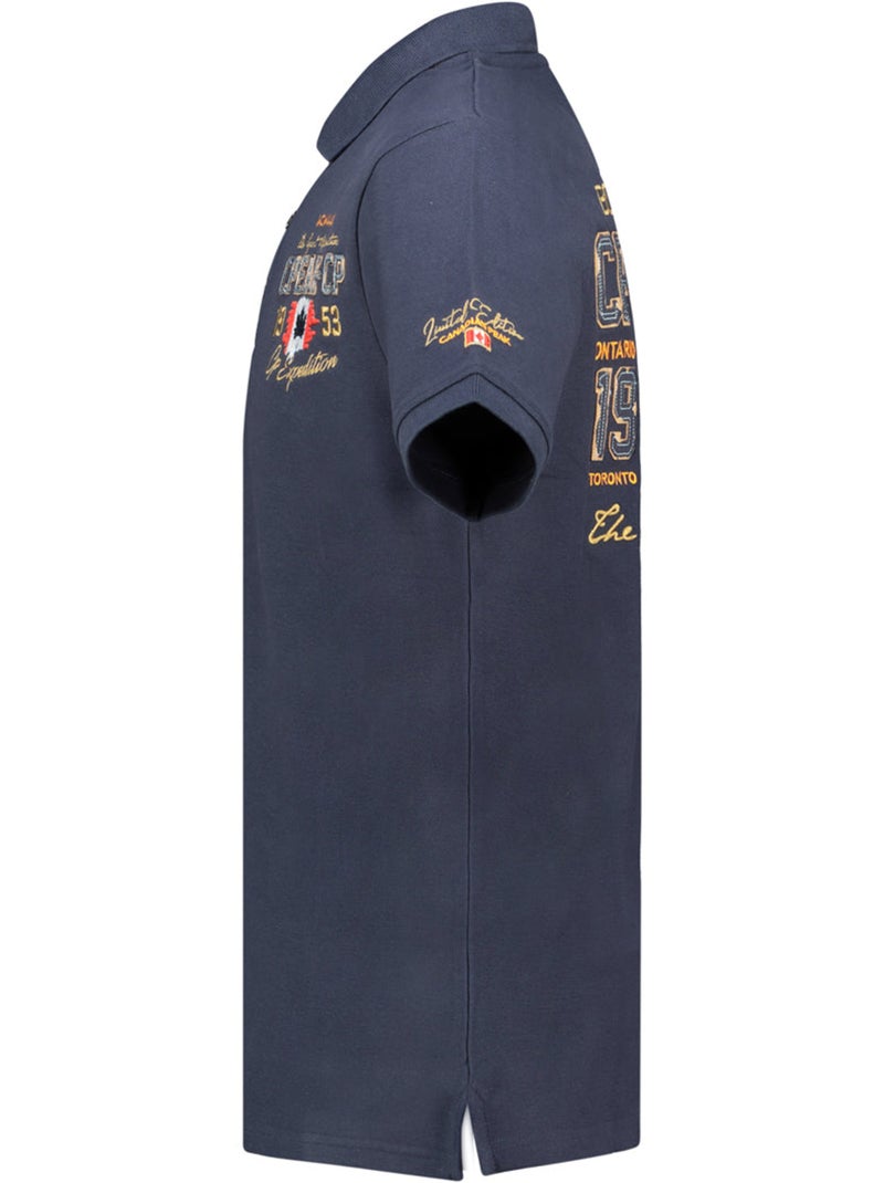 Polo kapucineak – canadian peak Bleu marine - Kiabi