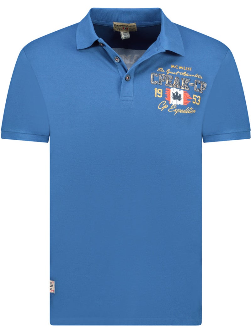 Polo kapucineak – canadian peak Bleu - Kiabi