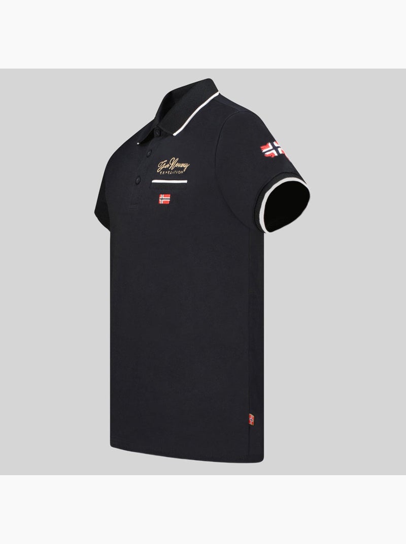 Polo kara – geographical norway Noir - Kiabi