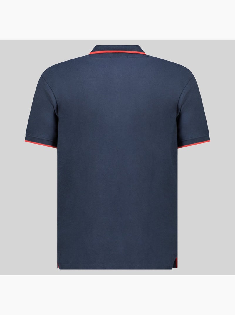 Polo karem – geographical norway Bleu marine - Kiabi
