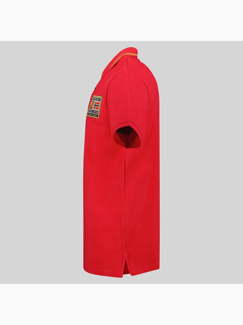 Polo karite – geographical norway Rouge - Kiabi