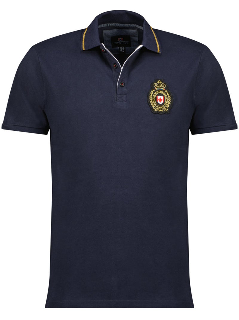 Polo kariteak – canadian peak Bleu marine - Kiabi