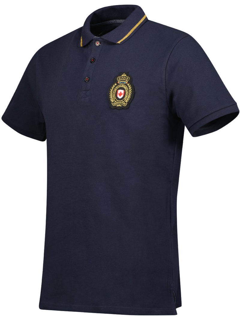 Polo kariteak – canadian peak Bleu marine - Kiabi