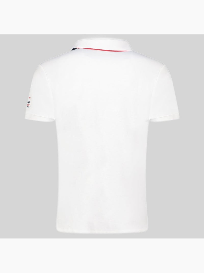 Polo kason – geographical norway Blanc - Kiabi