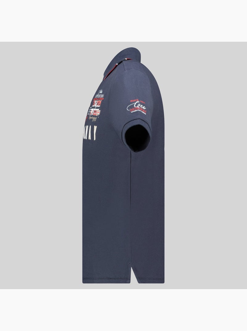Polo kason – geographical norway Bleu marine - Kiabi