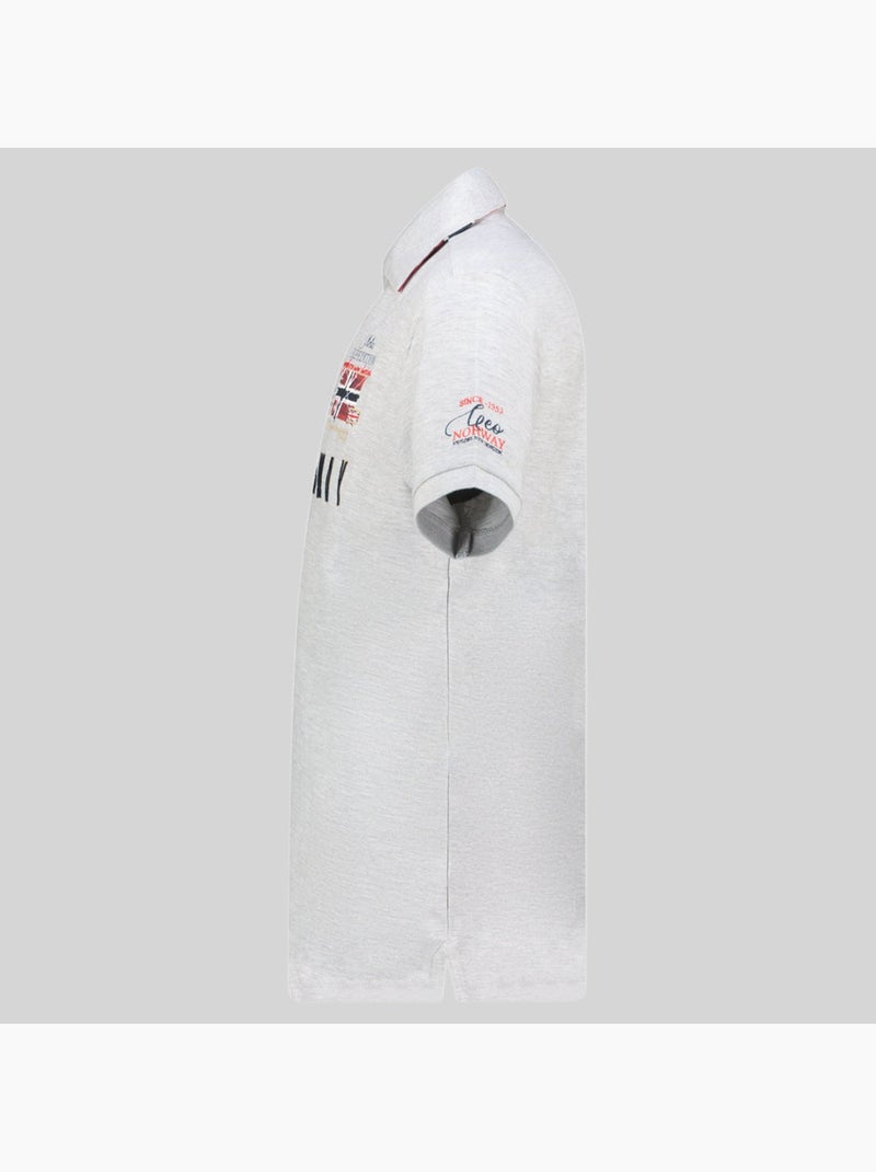 Polo kason – geographical norway Gris clair - Kiabi