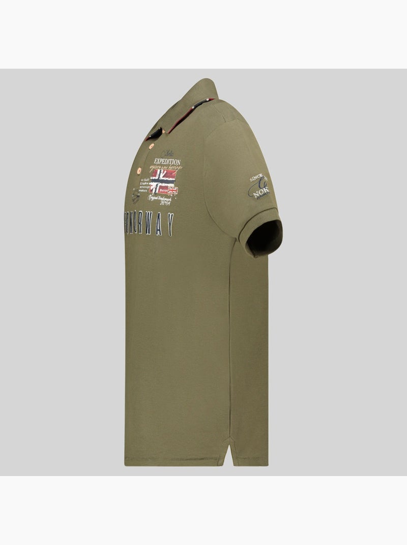 Polo kason – geographical norway Kaki - Kiabi