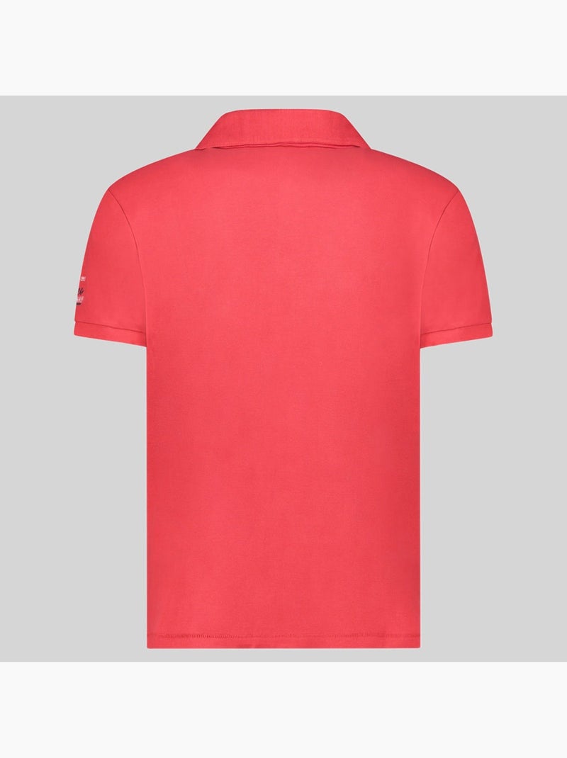 Polo kason – geographical norway Rouge - Kiabi