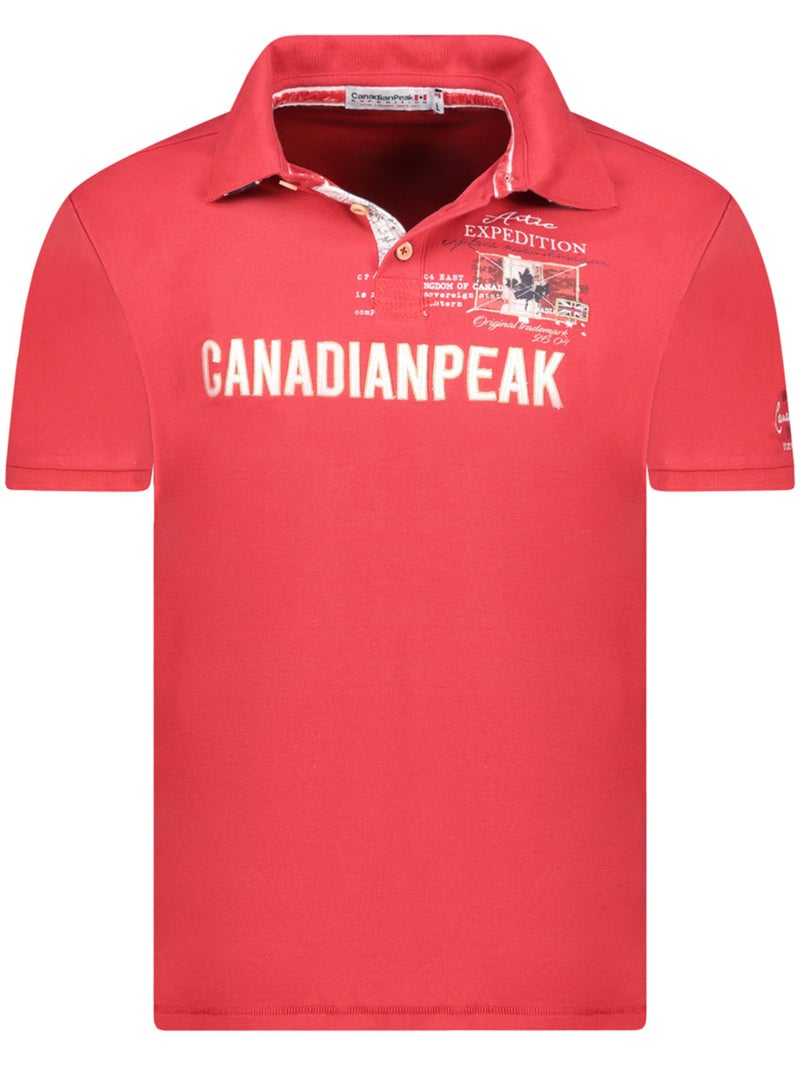 Polo kasoneak – canadian peak Rouge - Kiabi