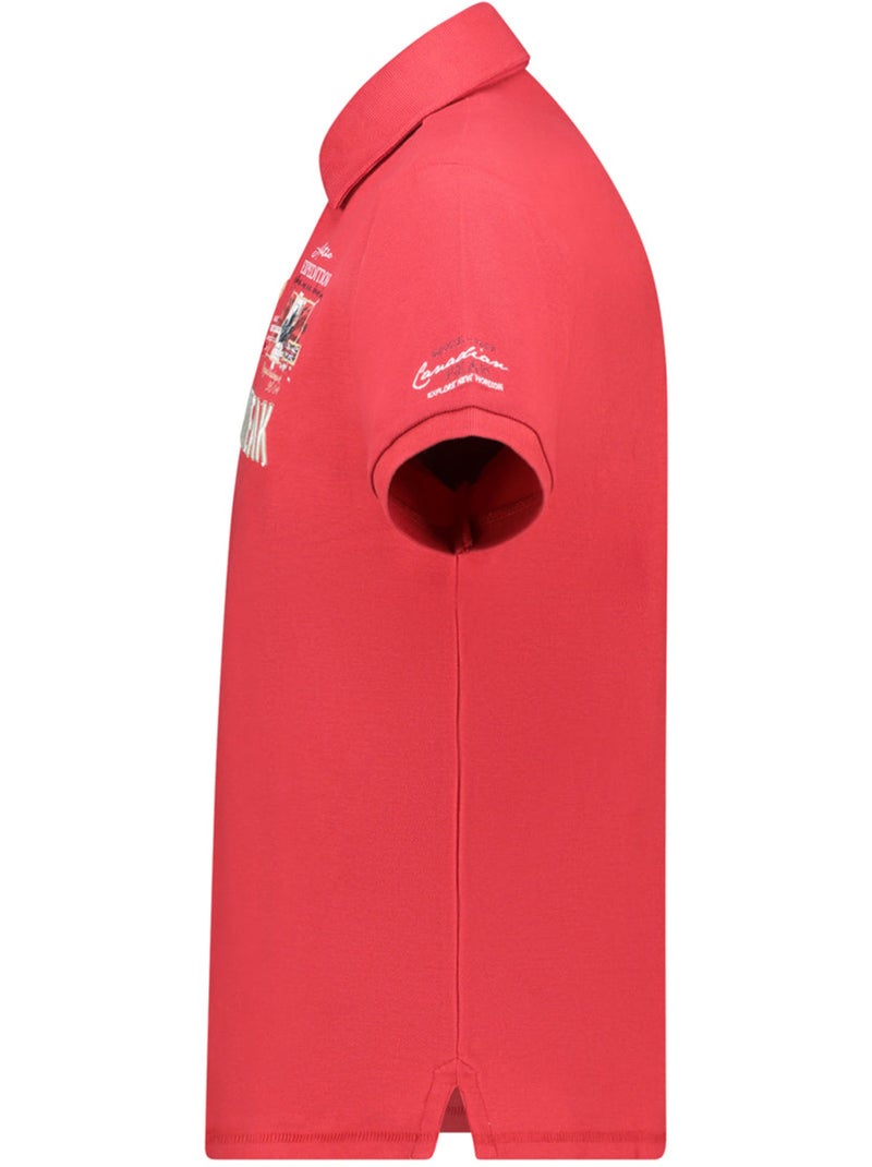 Polo kasoneak – canadian peak Rouge - Kiabi