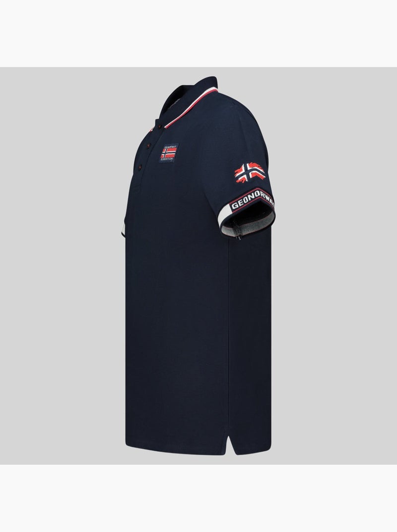 Polo kauge – geographical norway Bleu marine - Kiabi