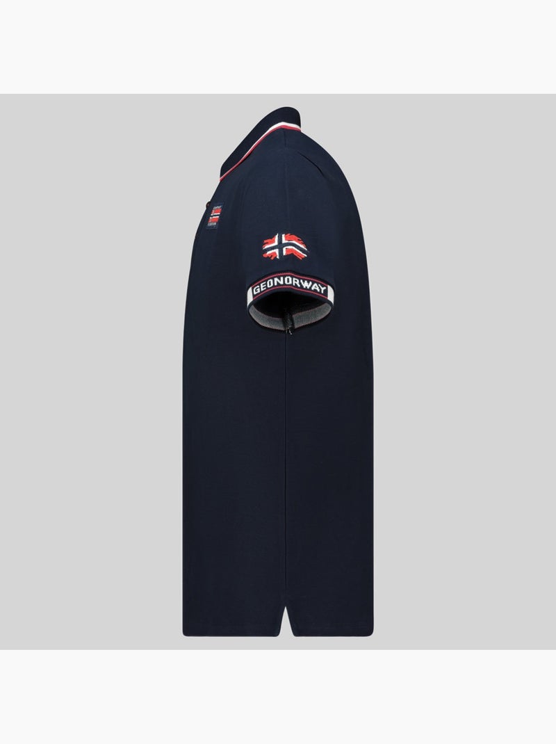 Polo kauge – geographical norway Bleu marine - Kiabi