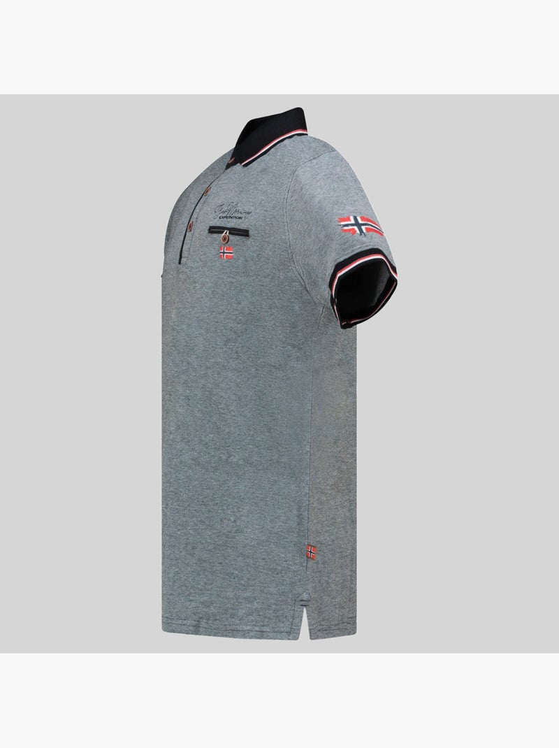 Polo kblended – geographical norway Noir - Kiabi