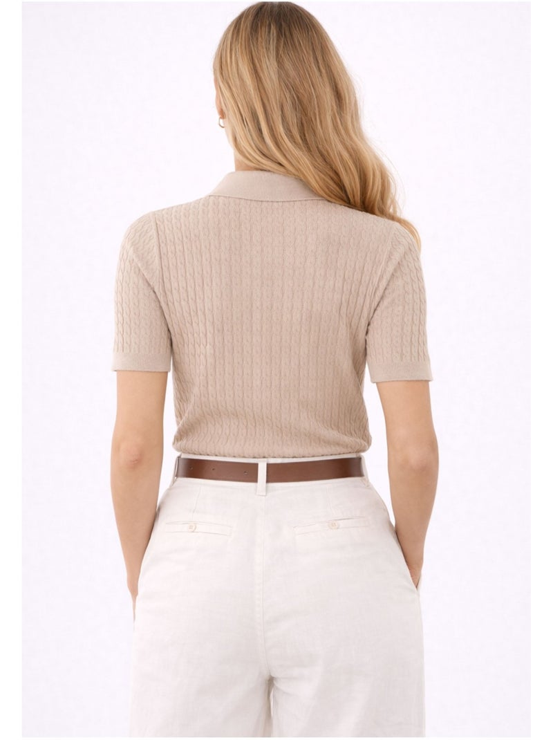 Polo Kebello Beige - Kiabi