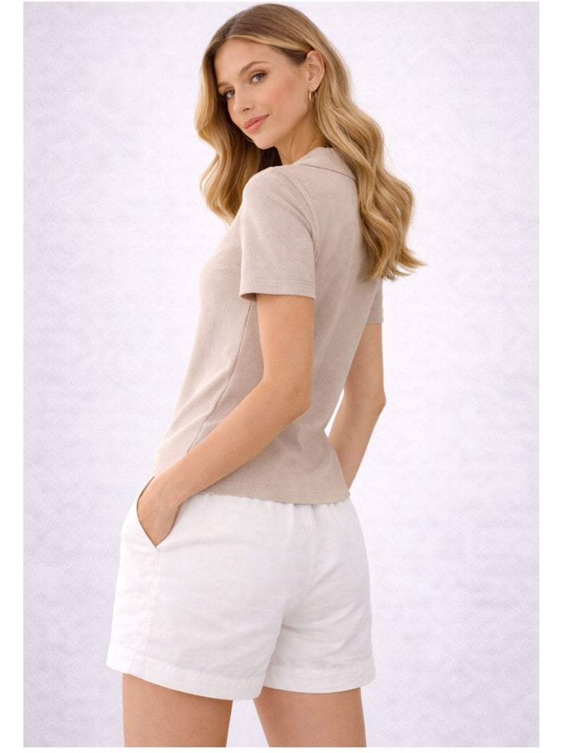 Polo Kebello Beige - Kiabi