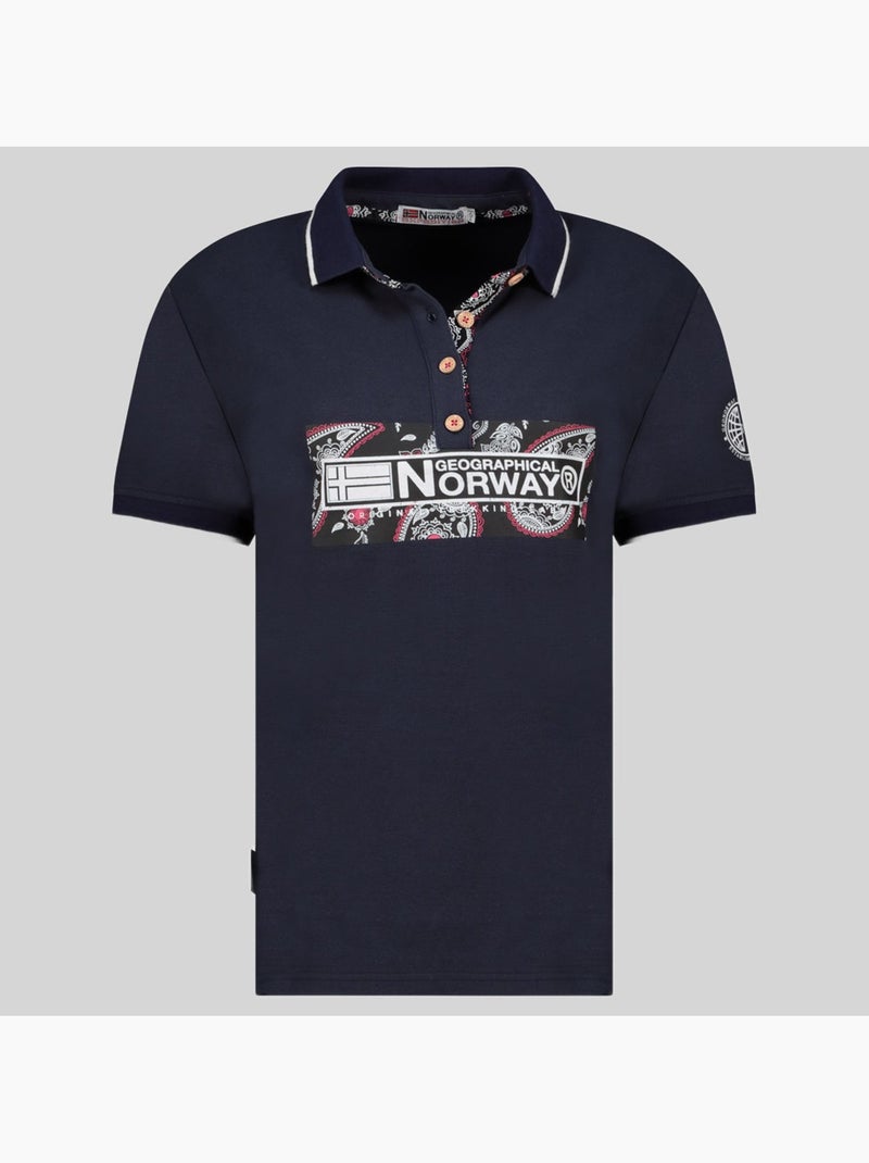 Polo kesley – geographical norway Bleu marine - Kiabi