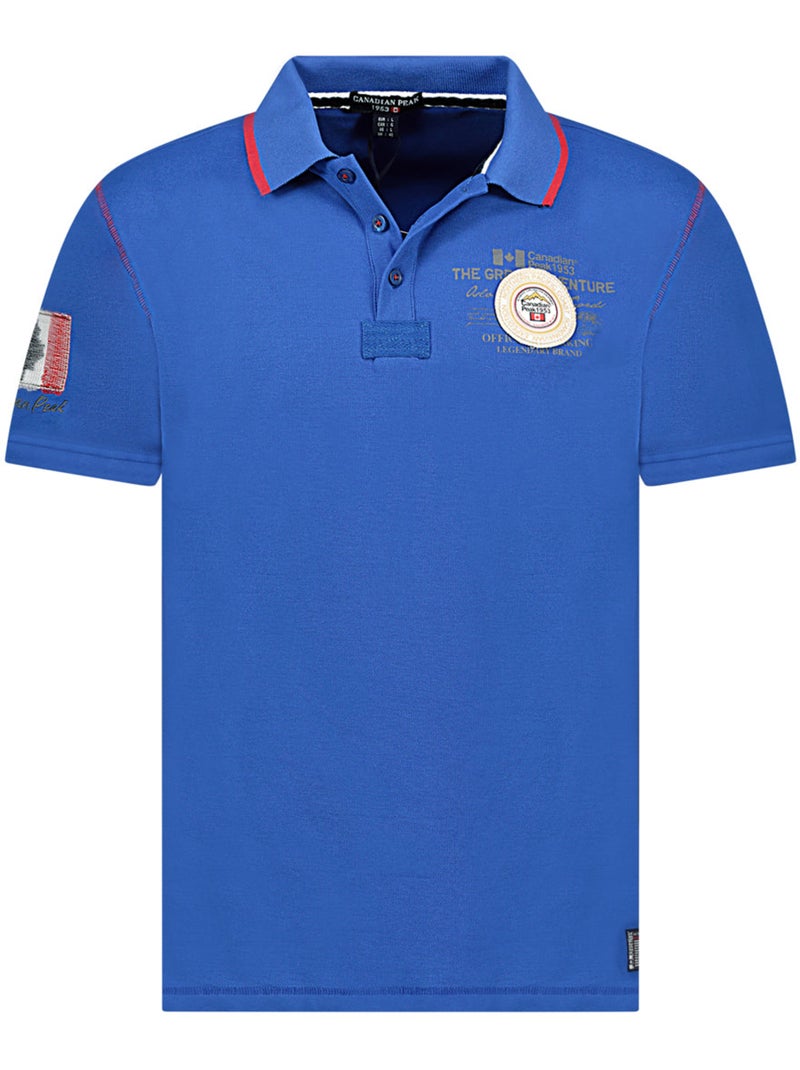 Polo kilsvikeak – canadian peak Bleu roi - Kiabi