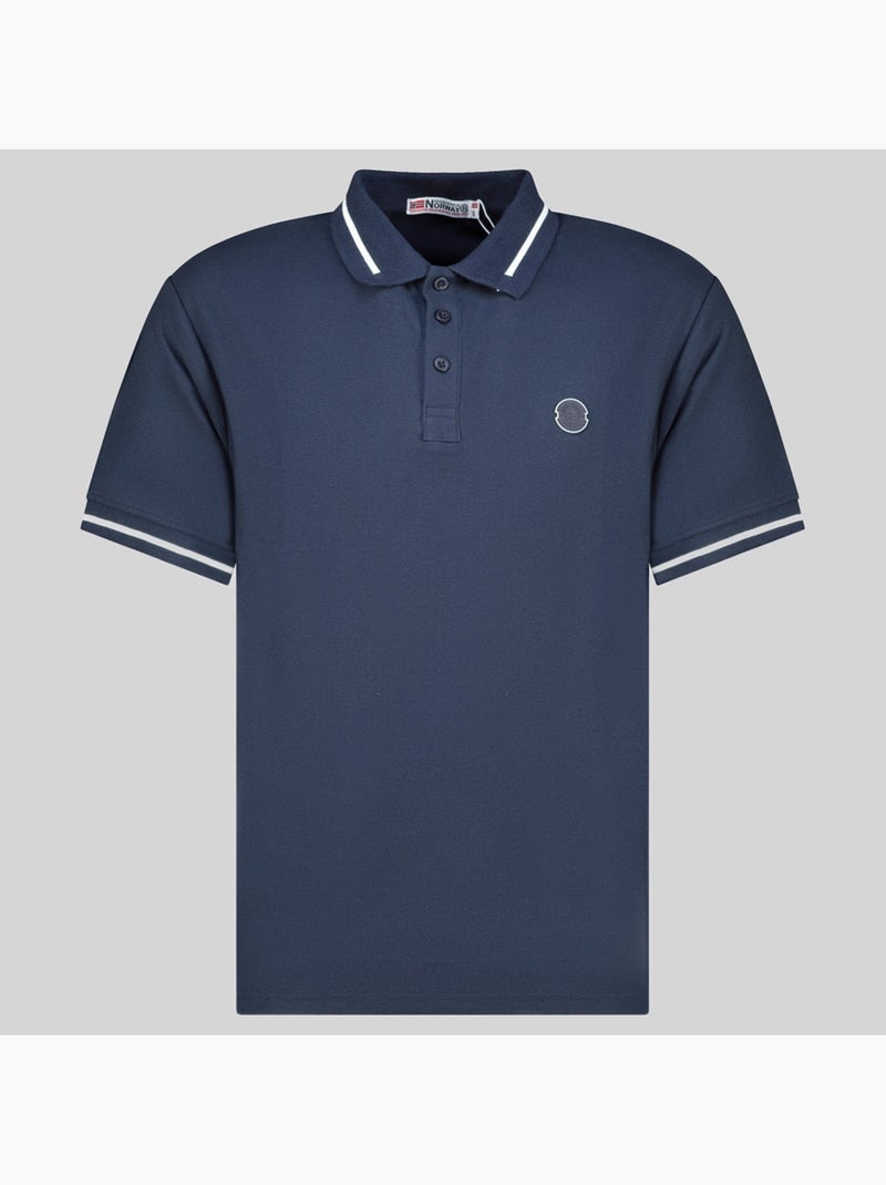Polo klerio – geographical norway Bleu marine - Kiabi