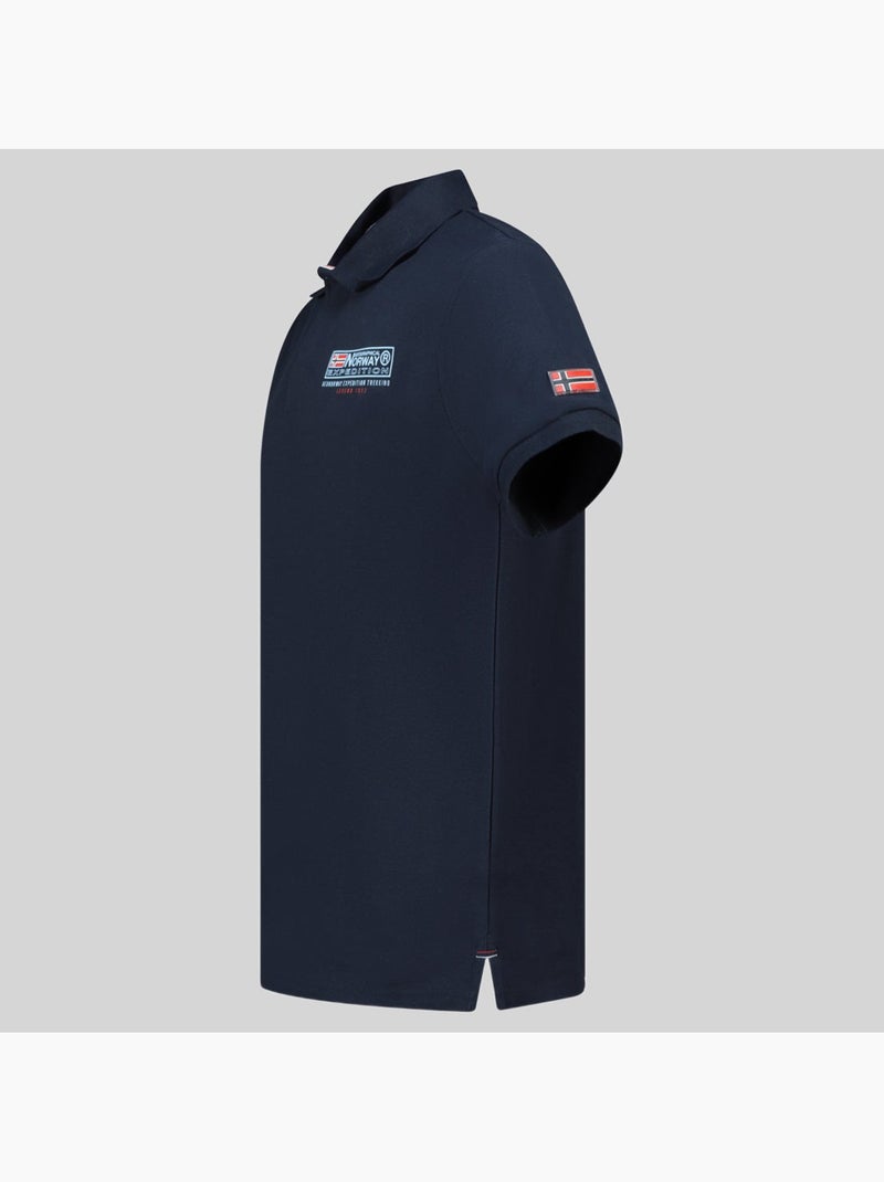 Polo koffroy – geographical norway Bleu marine - Kiabi