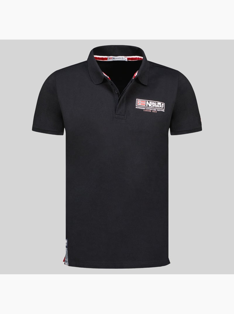 Polo koffroy – geographical norway Noir - Kiabi