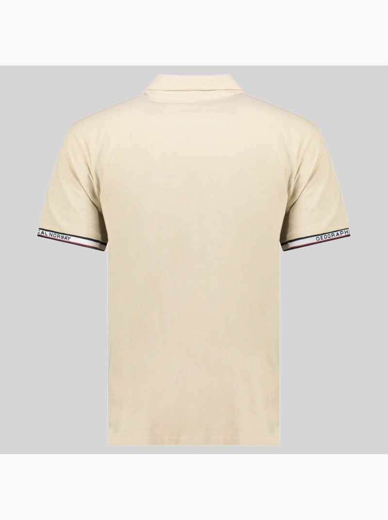Polo koliar – geographical norway Blanc cassé - Kiabi