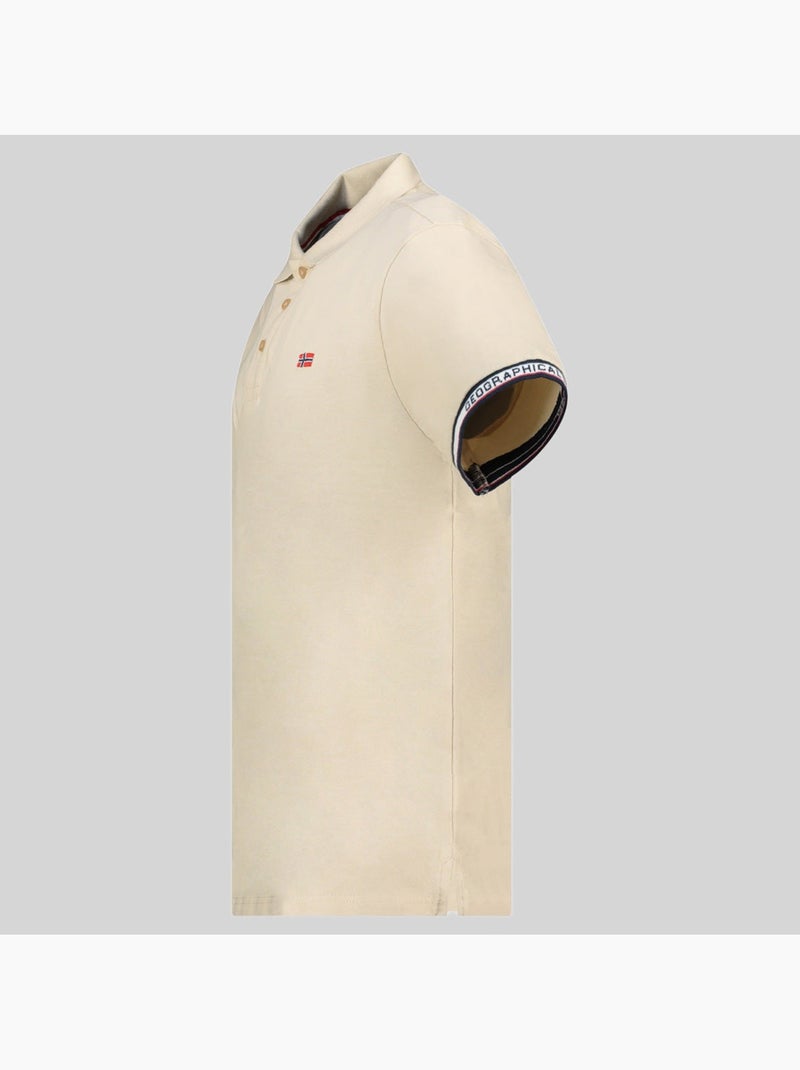 Polo koliar – geographical norway Blanc cassé - Kiabi
