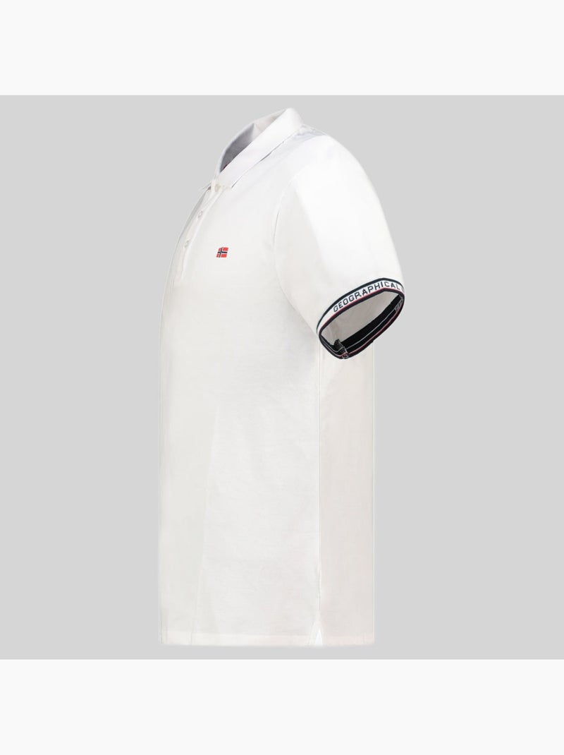 Polo koliar – geographical norway Blanc - Kiabi