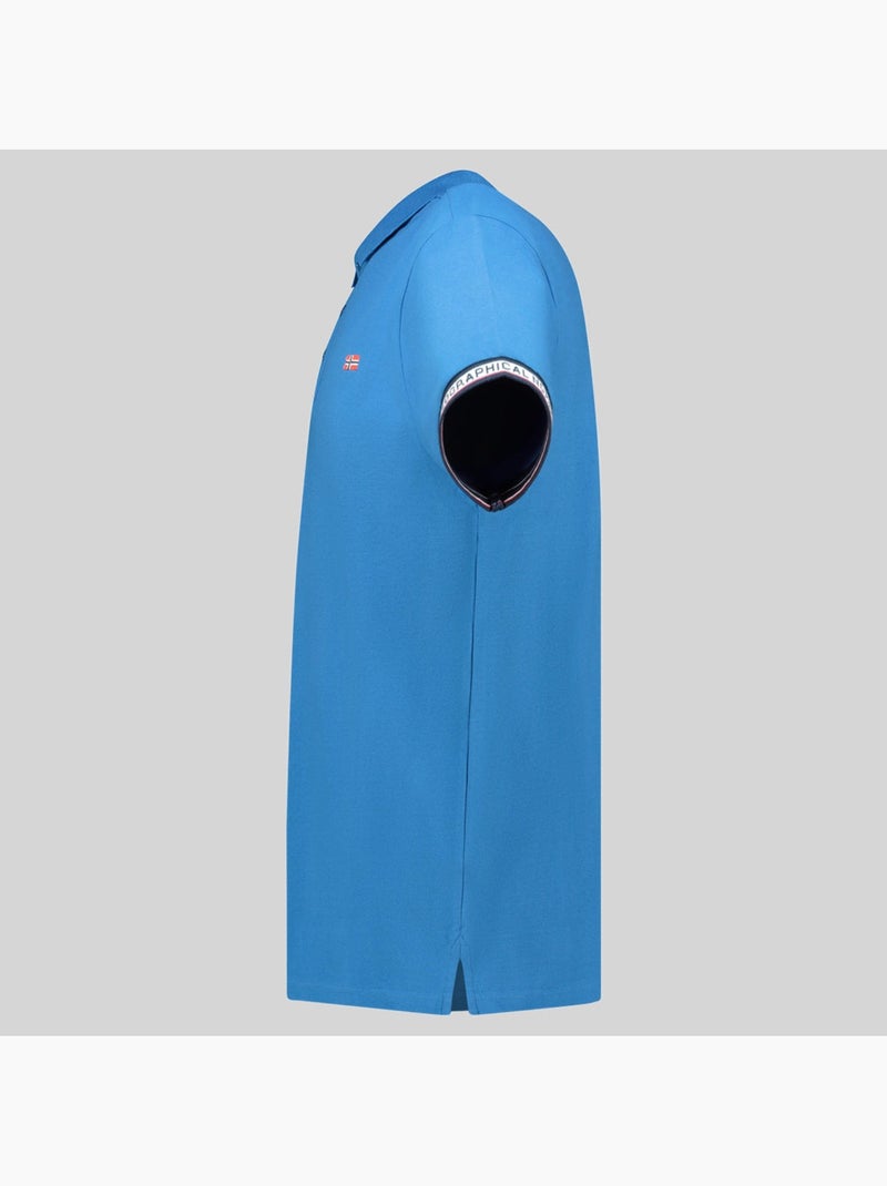 Polo koliar – geographical norway Bleu - Kiabi