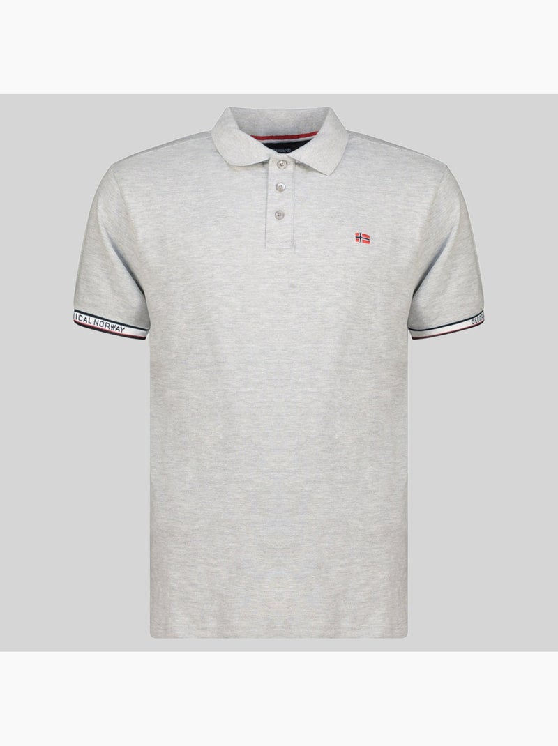 Polo koliar – geographical norway Gris clair - Kiabi