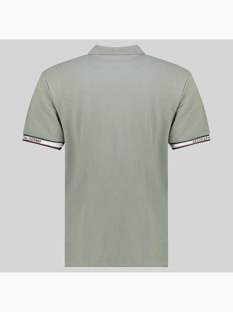 Polo koliar – geographical norway Vert olive - Kiabi