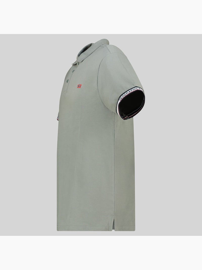 Polo koliar – geographical norway Vert olive - Kiabi