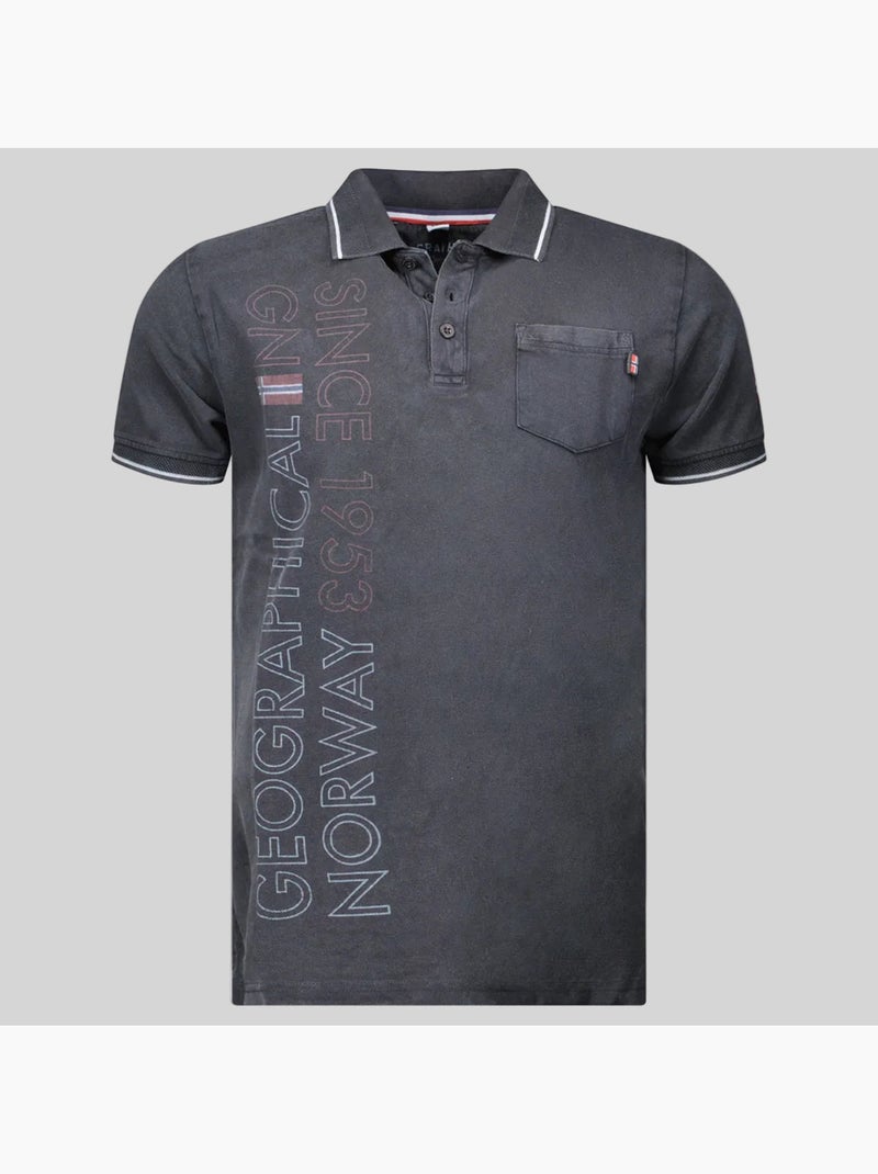 Polo konakri – geographical norway Noir - Kiabi