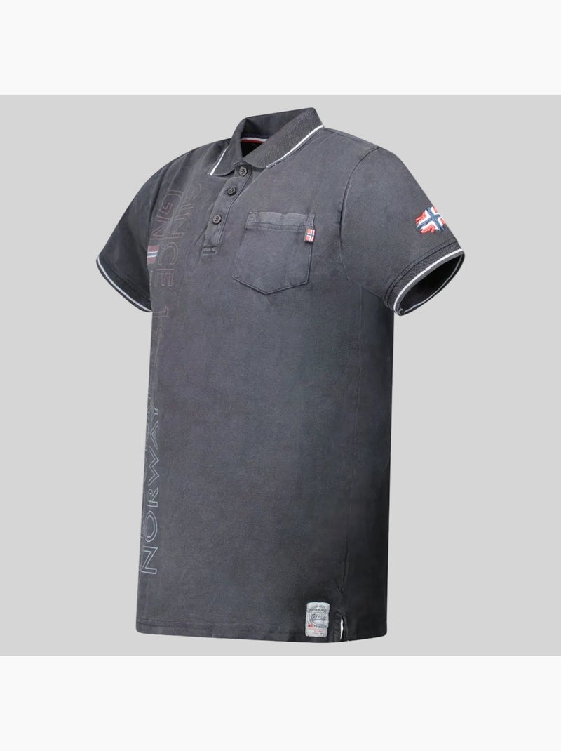 Polo konakri – geographical norway Noir - Kiabi