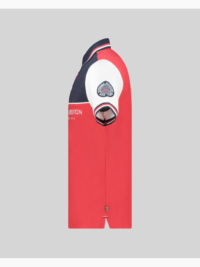 Polo kondo – geographical norway Rouge - Kiabi